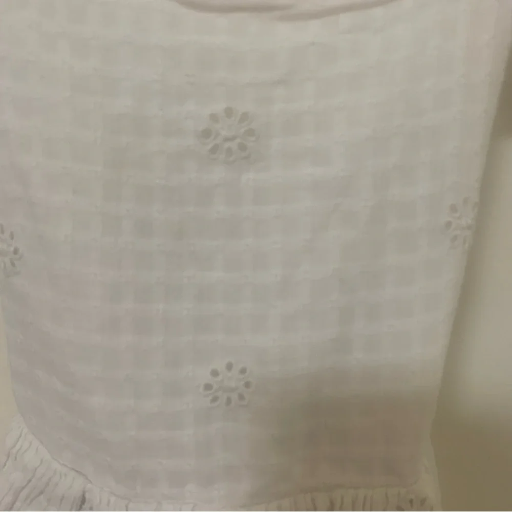 Cat & Jack White Eyelet Dress